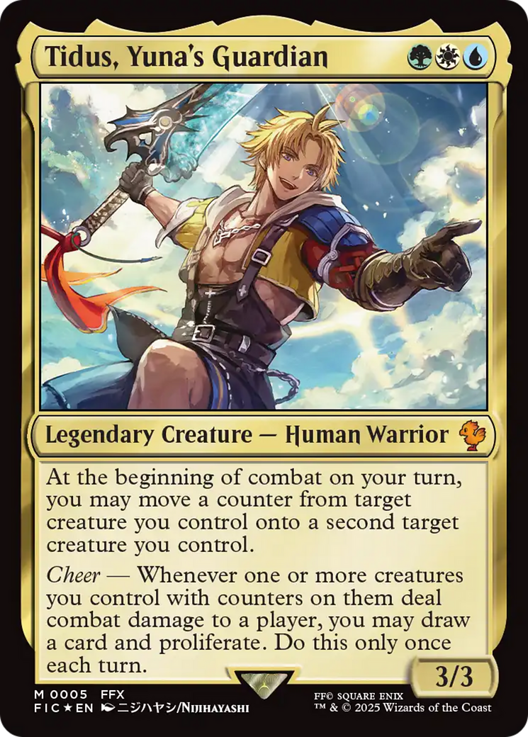 Tidus, Yuna's Guardian [FINAL FANTASY Commander] | Magic Magpie