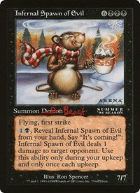 Infernal Spawn of Evil (Oversized) [Oversize Cards] | Magic Magpie