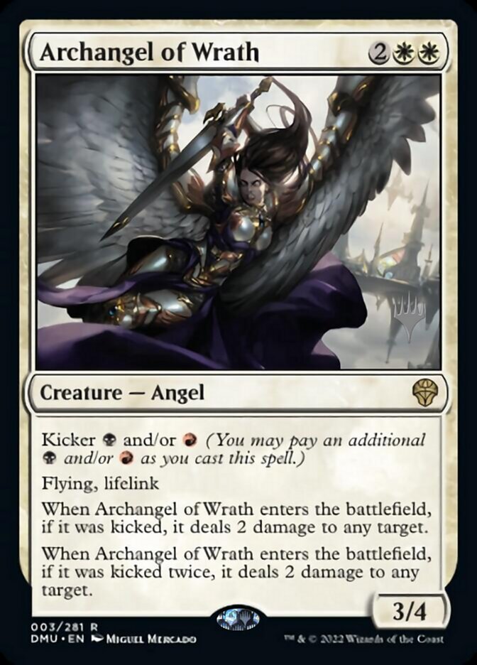 Archangel of Wrath (Promo Pack) [Dominaria United Promos] | Magic Magpie