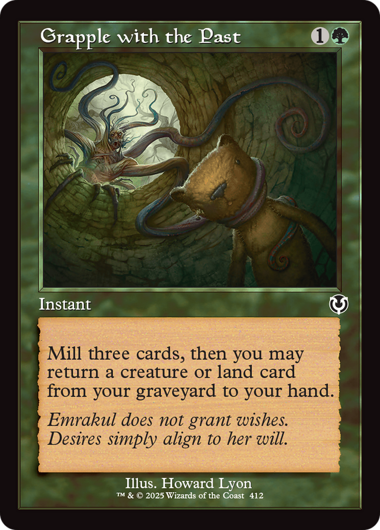 Grapple with the Past (Retro Frame) [Innistrad Remastered] | Magic Magpie