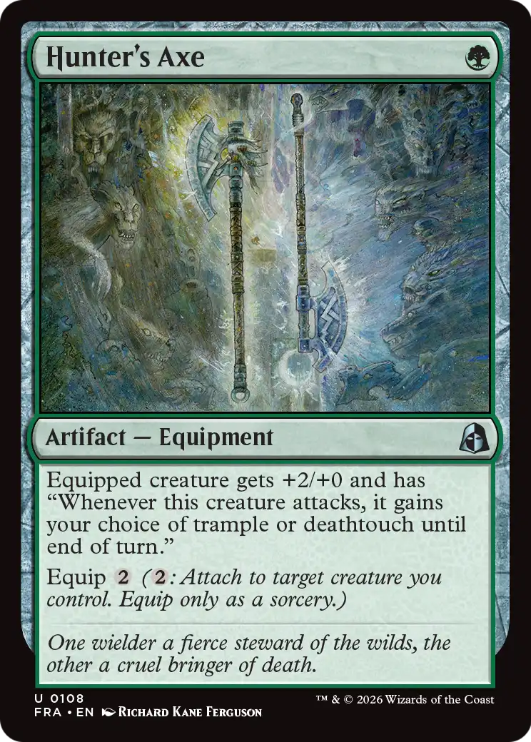 Hunter's Axe [Reality Fracture] | Magic Magpie