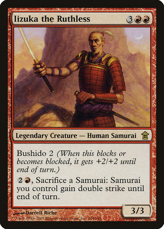 Iizuka the Ruthless [Saviors of Kamigawa] | Magic Magpie