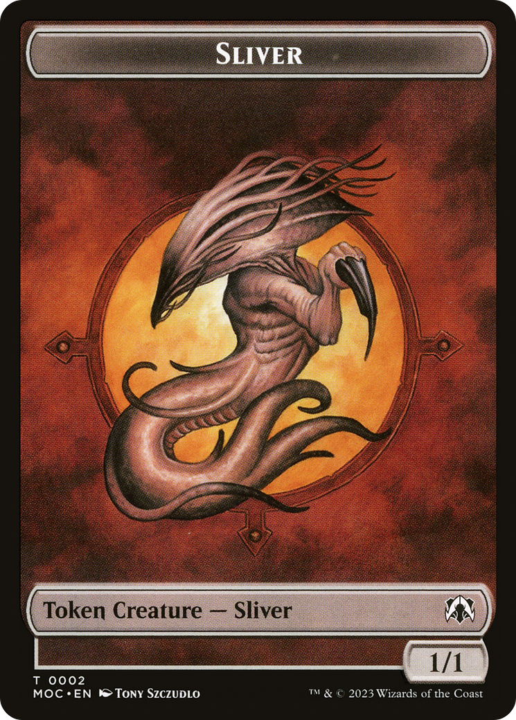 Saproling // Sliver Double-Sided Token [The List] | Magic Magpie