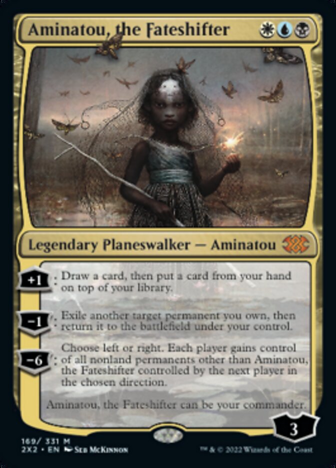 Aminatou, the Fateshifter [Double Masters 2022] | Magic Magpie