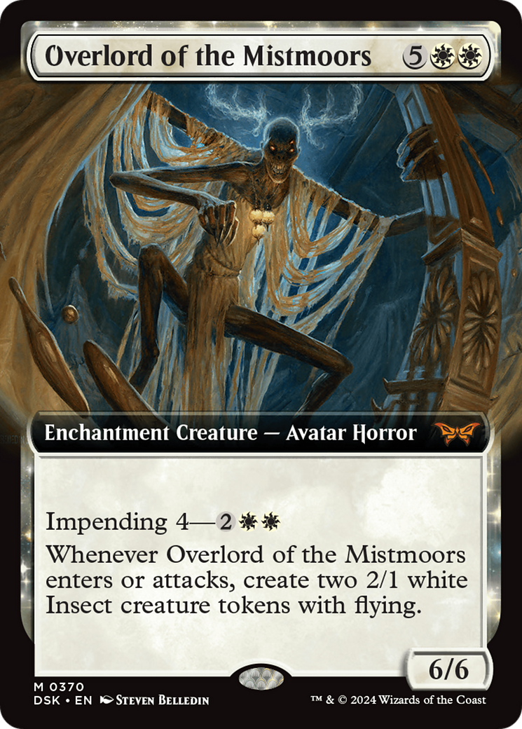 Overlord of the Mistmoors (Extended Art) [Duskmourn: House of Horror] | Magic Magpie