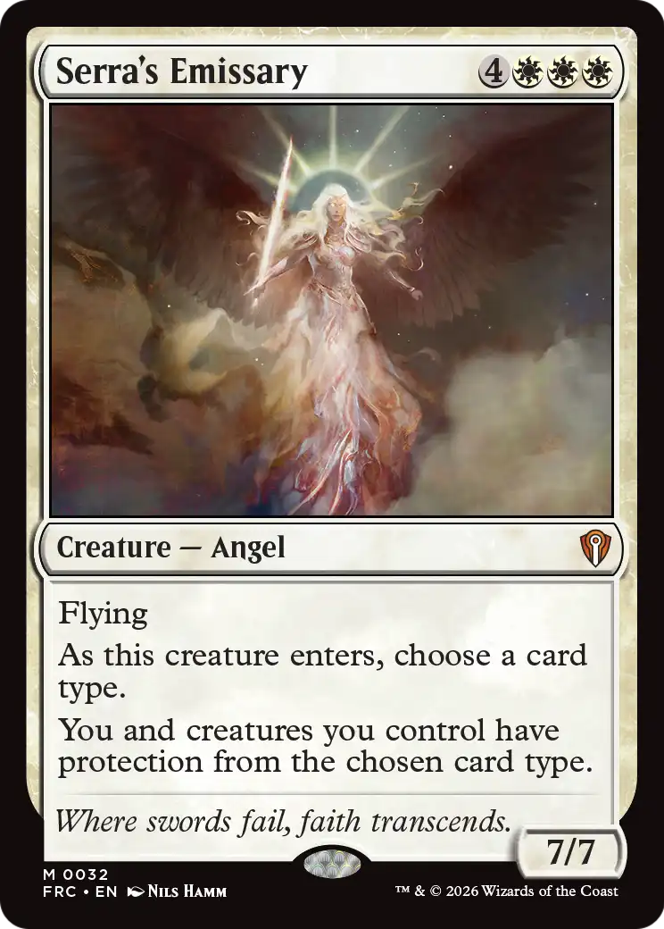 Serra's Emissary [Reality Fracture Commander] | Magic Magpie