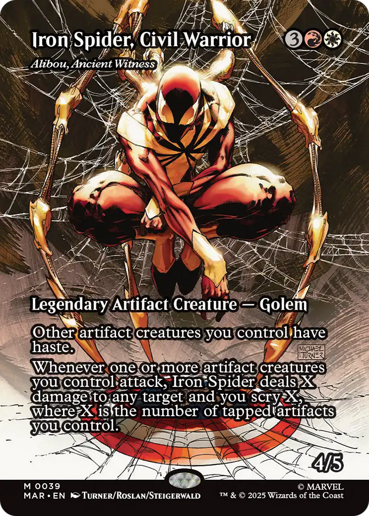 Iron Spider, Civil Warrior - Alibou, Ancient Witness [Marvel's Spider-Man: Eternal-Legal] | Magic Magpie