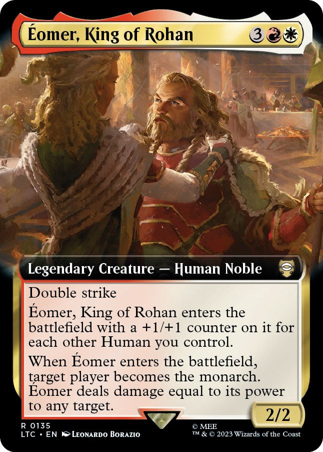 Eomer, King of Rohan (Extended Art) [The Lord of the Rings: Tales of Middle-Earth Commander] | Magic Magpie