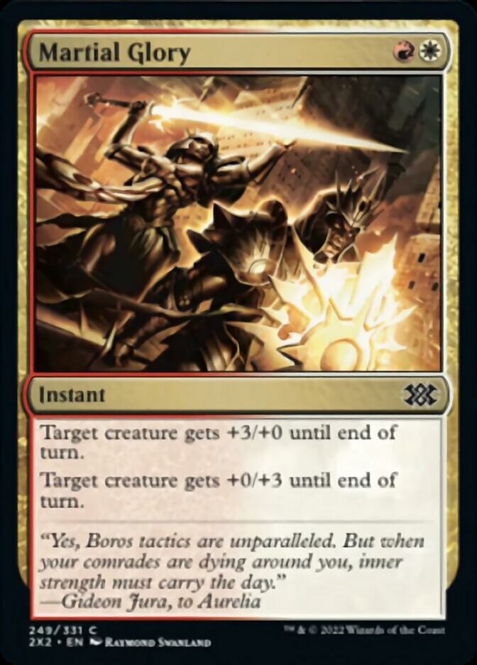 Martial Glory [Double Masters 2022] | Magic Magpie