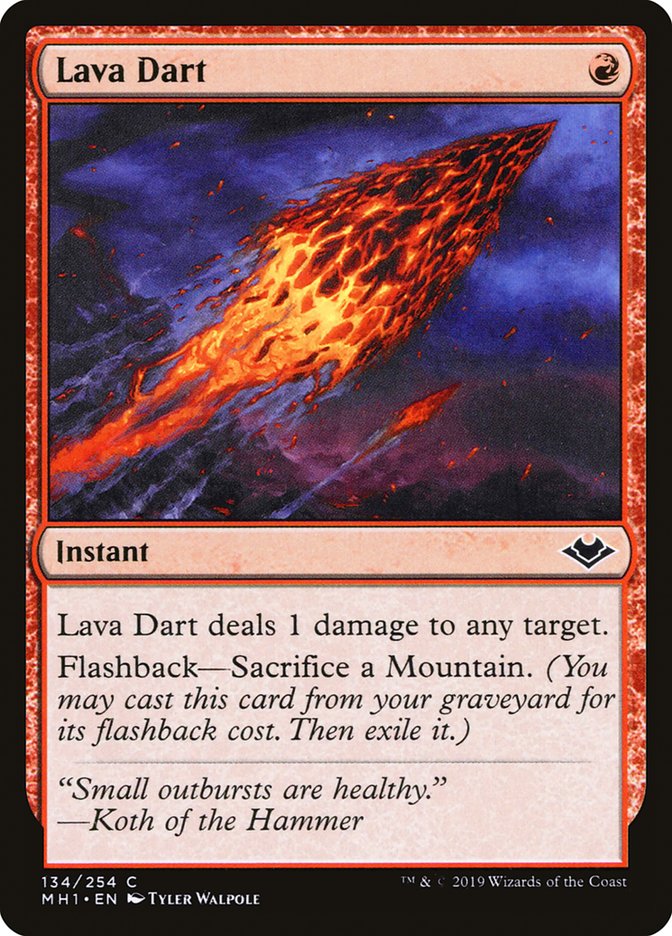 Lava Dart [Modern Horizons] | Magic Magpie