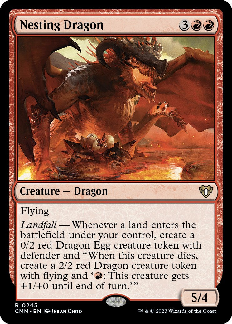 Nesting Dragon [Commander Masters] | Magic Magpie