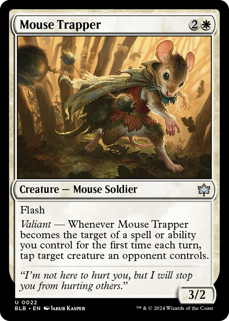 Mouse Trapper [Bloomburrow] | Magic Magpie