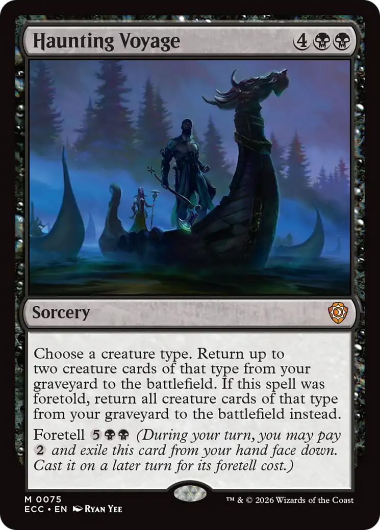 Haunting Voyage [Lorwyn Eclipsed Commander] | Magic Magpie