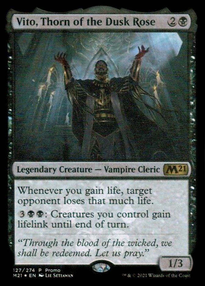 Vito, Thorn of the Dusk Rose [Resale Promos] | Magic Magpie