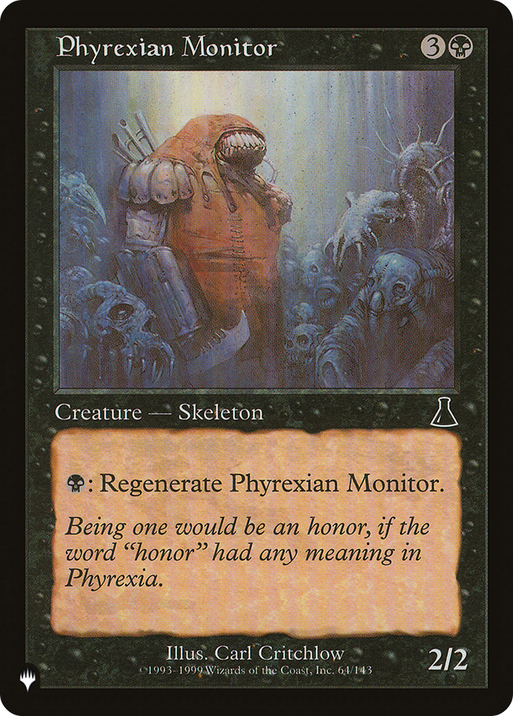 Phyrexian Monitor [The List] | Magic Magpie