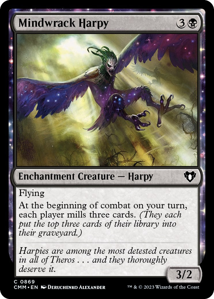 Mindwrack Harpy [Commander Masters] | Magic Magpie