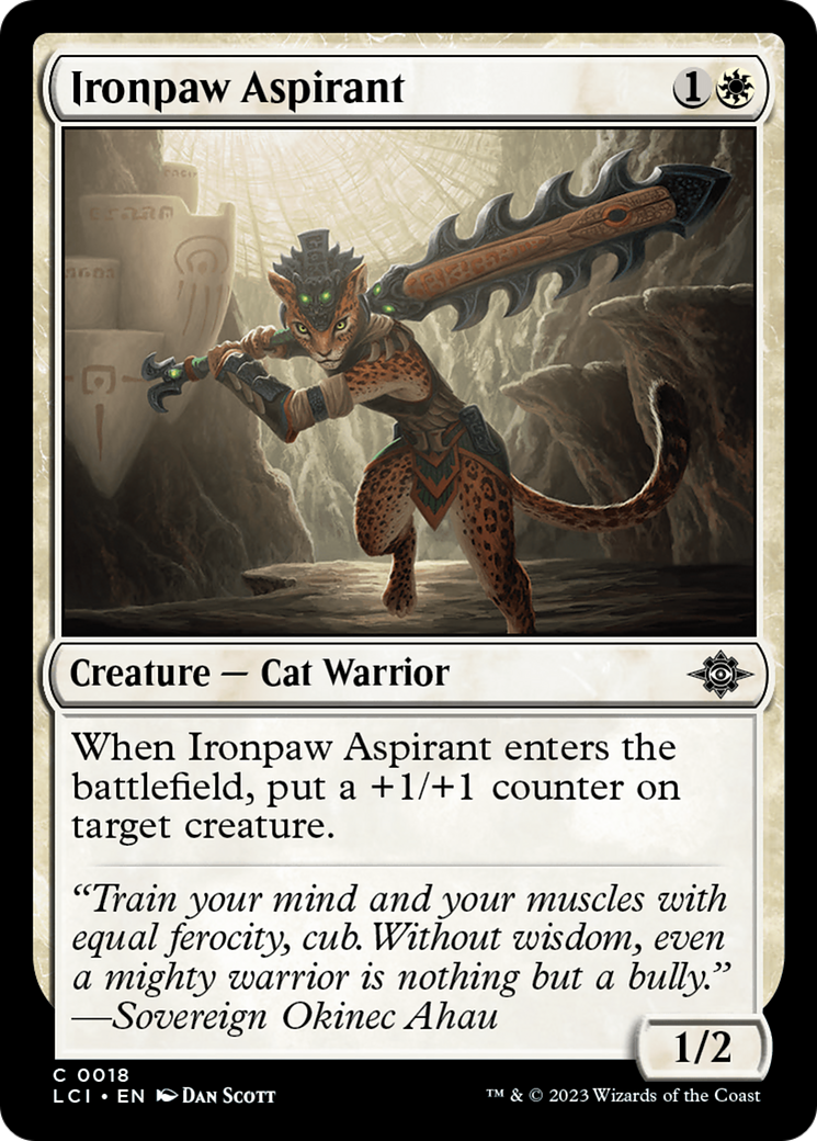 Ironpaw Aspirant [The Lost Caverns of Ixalan] | Magic Magpie