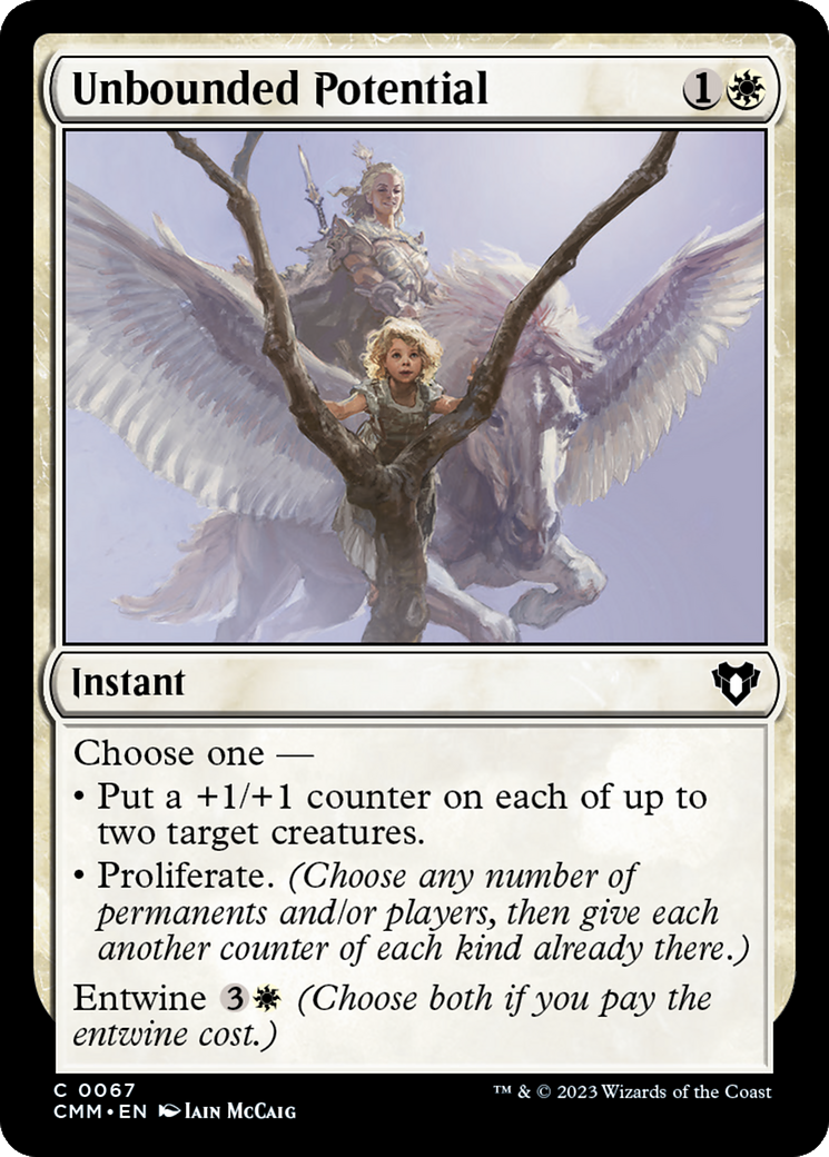 Unbounded Potential [Commander Masters] | Magic Magpie