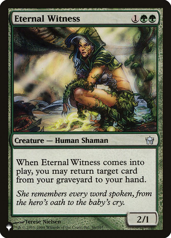 Eternal Witness [The List] | Magic Magpie