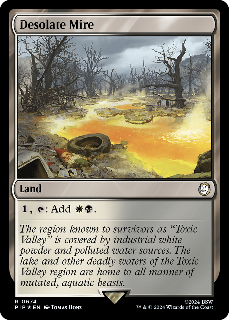 Desolate Mire (Surge Foil) [Fallout] | Magic Magpie