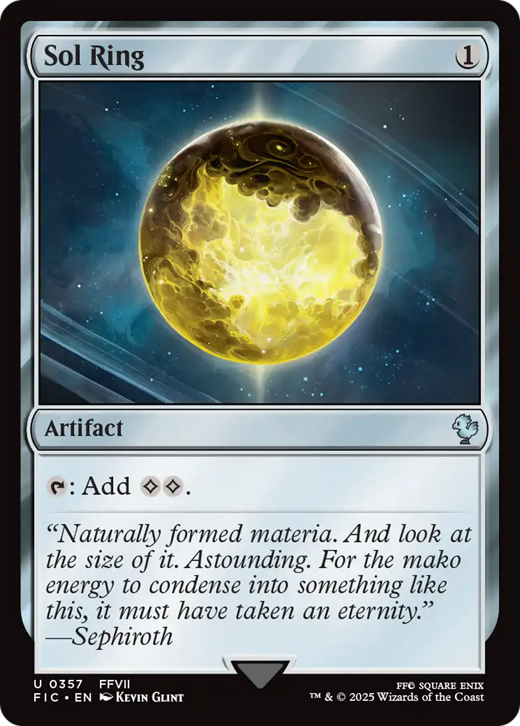 Sol Ring (0357) [FINAL FANTASY Commander] | Magic Magpie