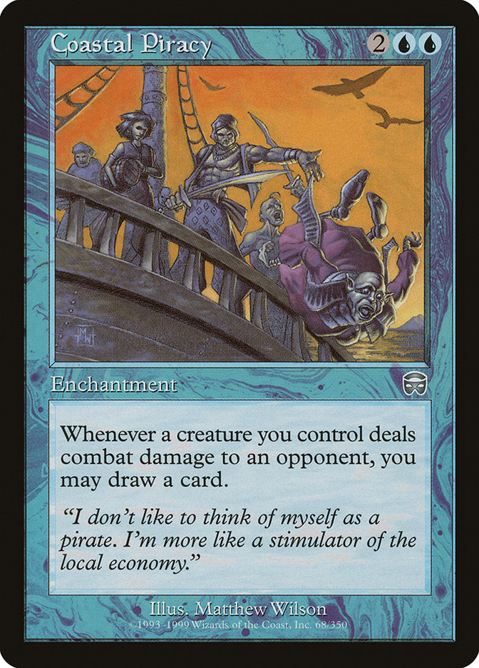 Coastal Piracy [Mercadian Masques] | Magic Magpie