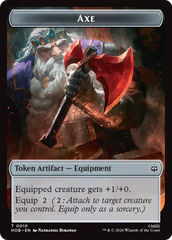 Bird Soldier // Axe Double-Sided Token [The Hobbit Tokens] | Magic Magpie