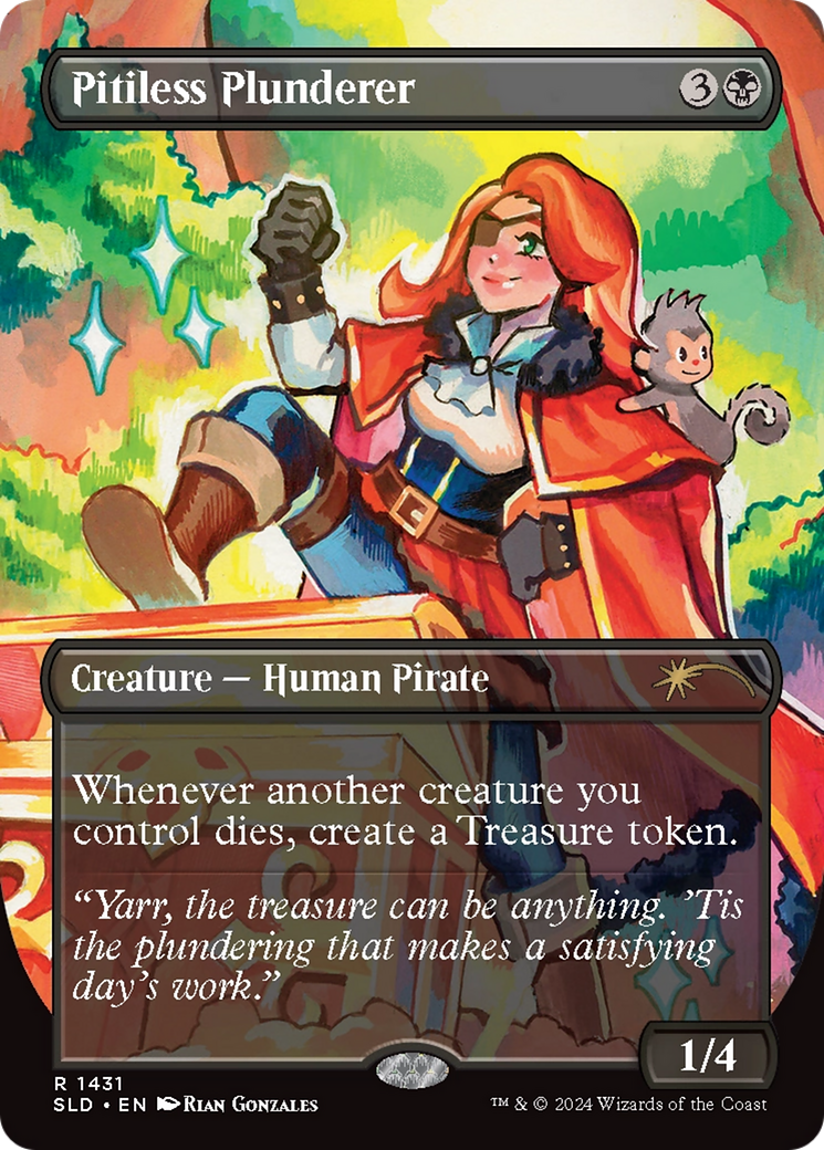 Pitiless Plunderer (Rainbow Foil) [Secret Lair Drop Series] | Magic Magpie