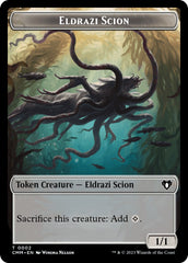 Eldrazi Scion // Phyrexian Beast Double-Sided Token [Commander Masters Tokens] | Magic Magpie