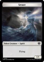 Spirit (0010) // Satyr Double-Sided Token [Commander Masters Tokens] | Magic Magpie