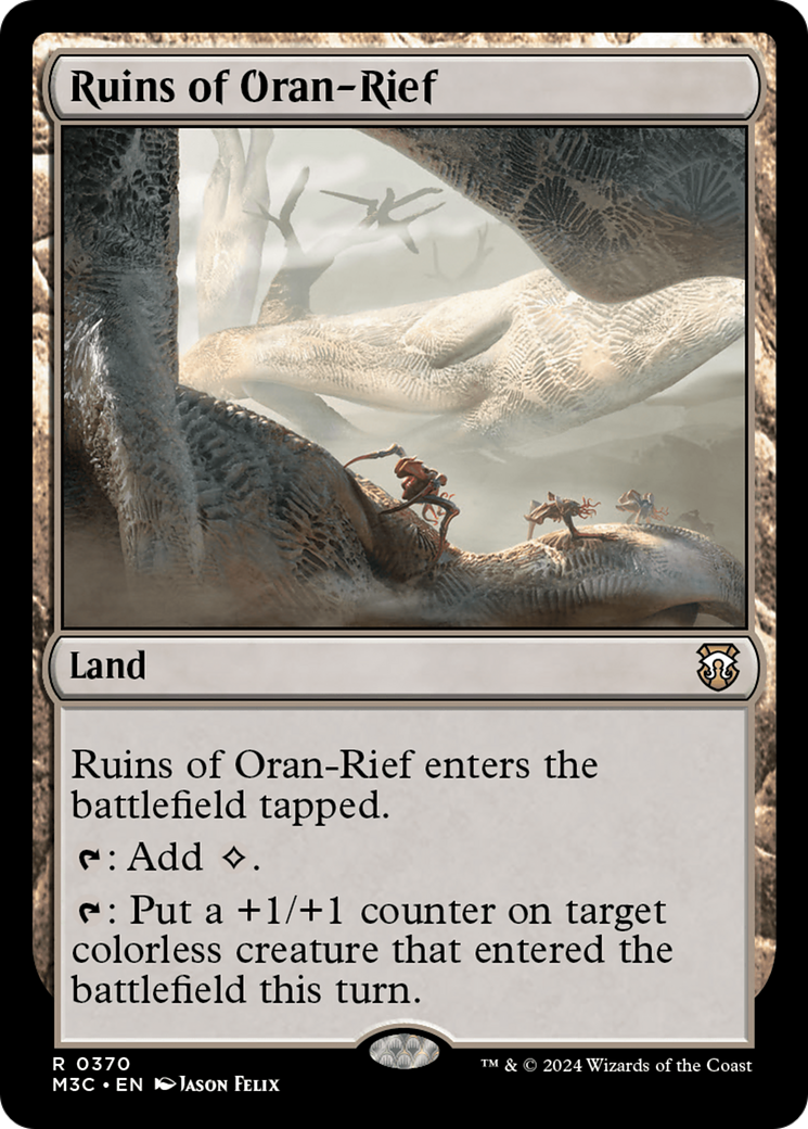 Ruins of Oran-Rief (Ripple Foil) [Modern Horizons 3 Commander] | Magic Magpie