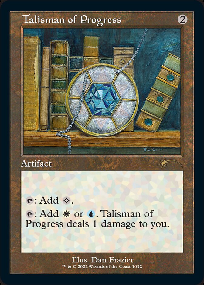 Talisman of Progress (Foil Etched) [Secret Lair Drop Series] | Magic Magpie