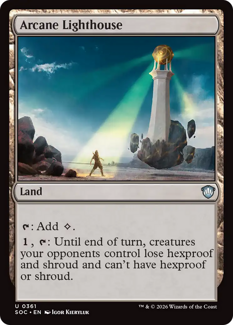 Arcane Lighthouse [Secrets of Strixhaven Commander] | Magic Magpie