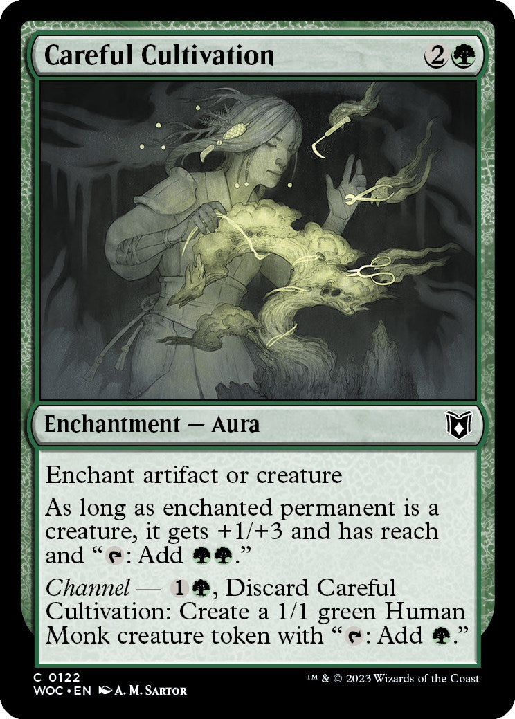 Careful Cultivation [Wilds of Eldraine Commander] | Magic Magpie