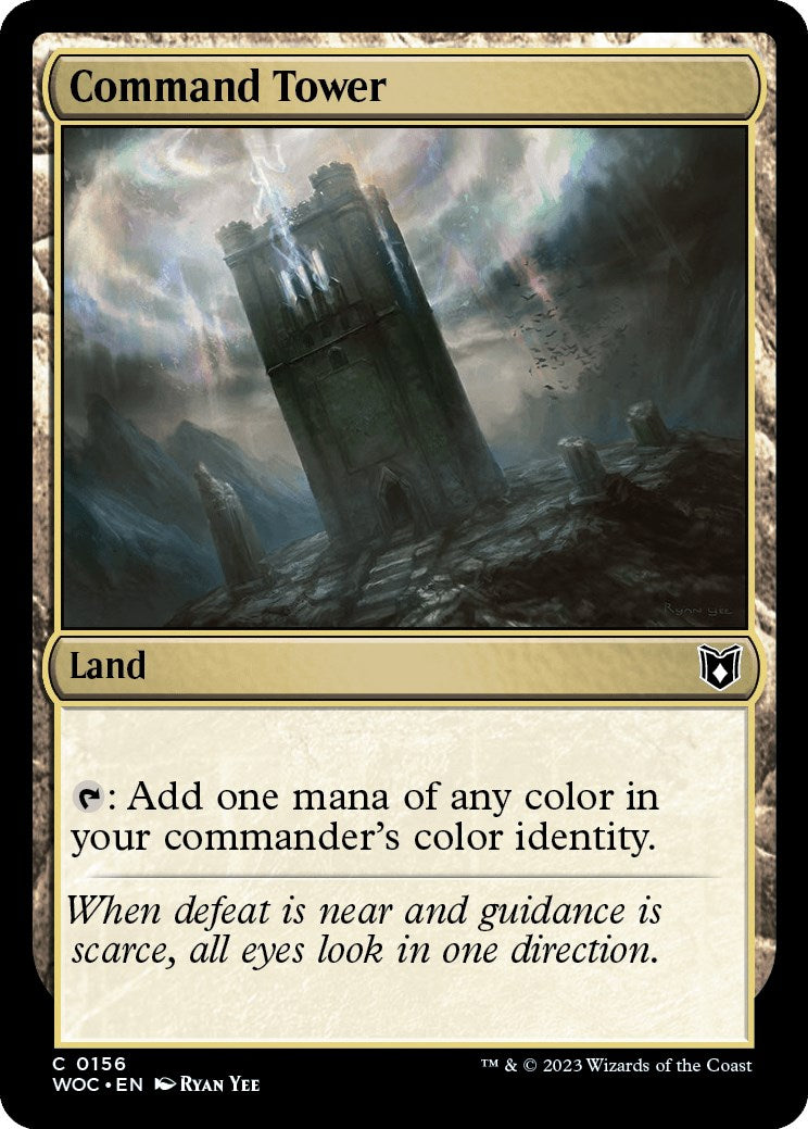 Command Tower [Wilds of Eldraine Commander] | Magic Magpie