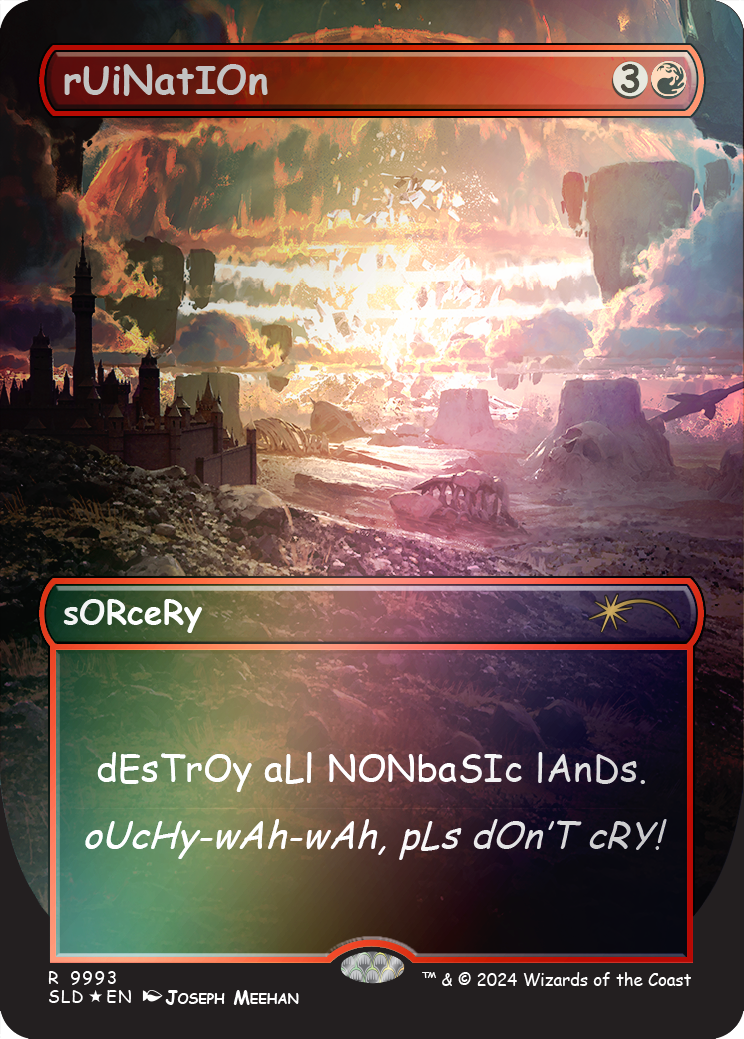 rUiNatIOn (Rainbow Foil) [Secret Lair Drop Series] | Magic Magpie