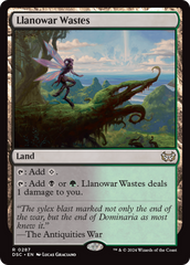 Llanowar Wastes [Duskmourn: House of Horror Commander] | Magic Magpie