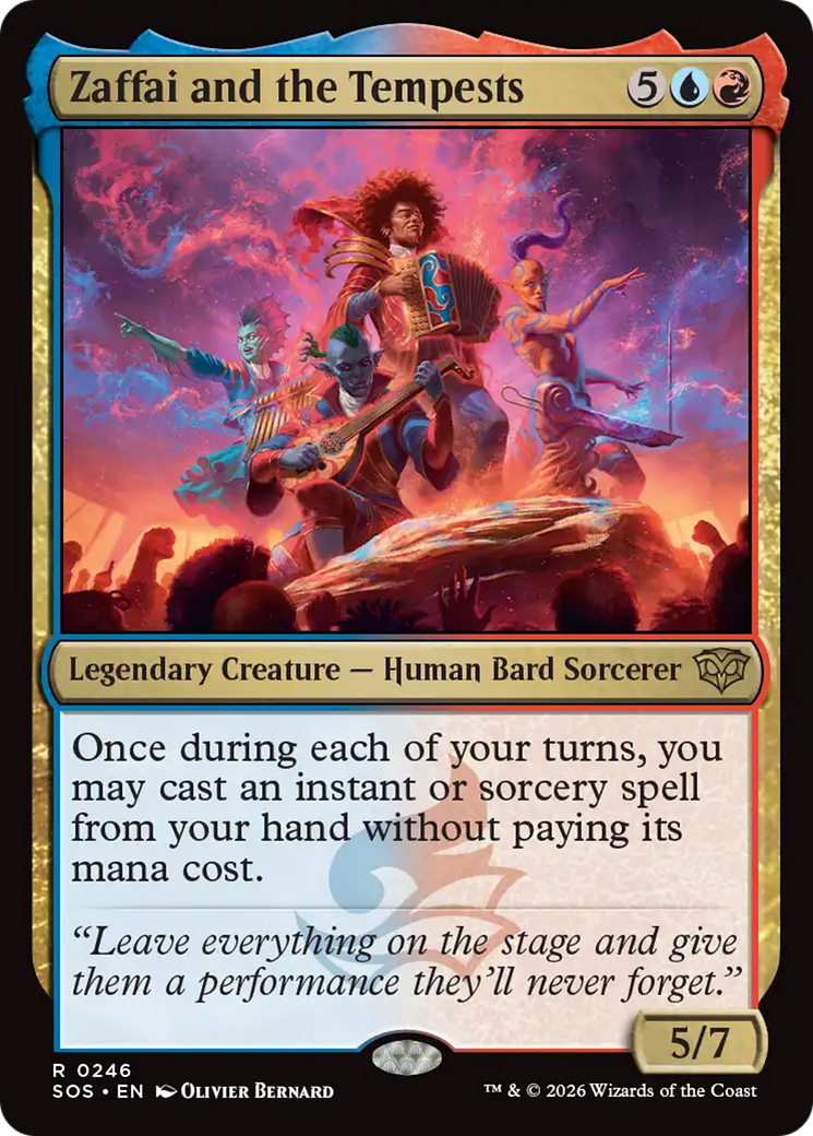 Zaffai and the Tempests [Secrets of Strixhaven] | Magic Magpie