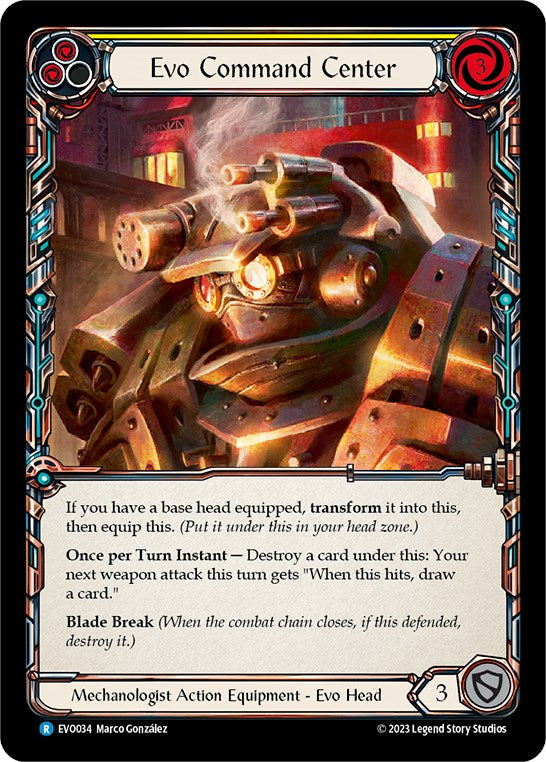 Evo Command Center [EVO034] (Bright Lights)  Cold Foil | Magic Magpie