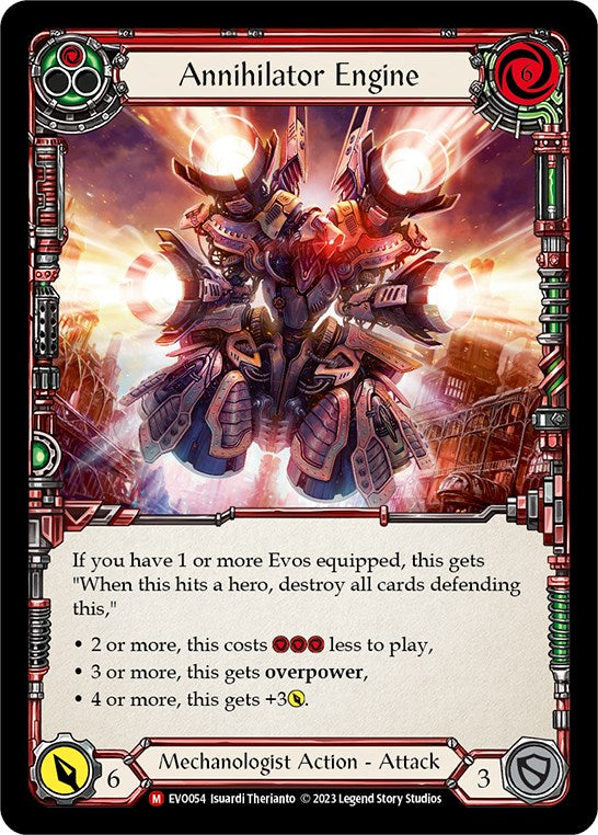 Annihilator Engine [EVO054] (Bright Lights)  Rainbow Foil | Magic Magpie