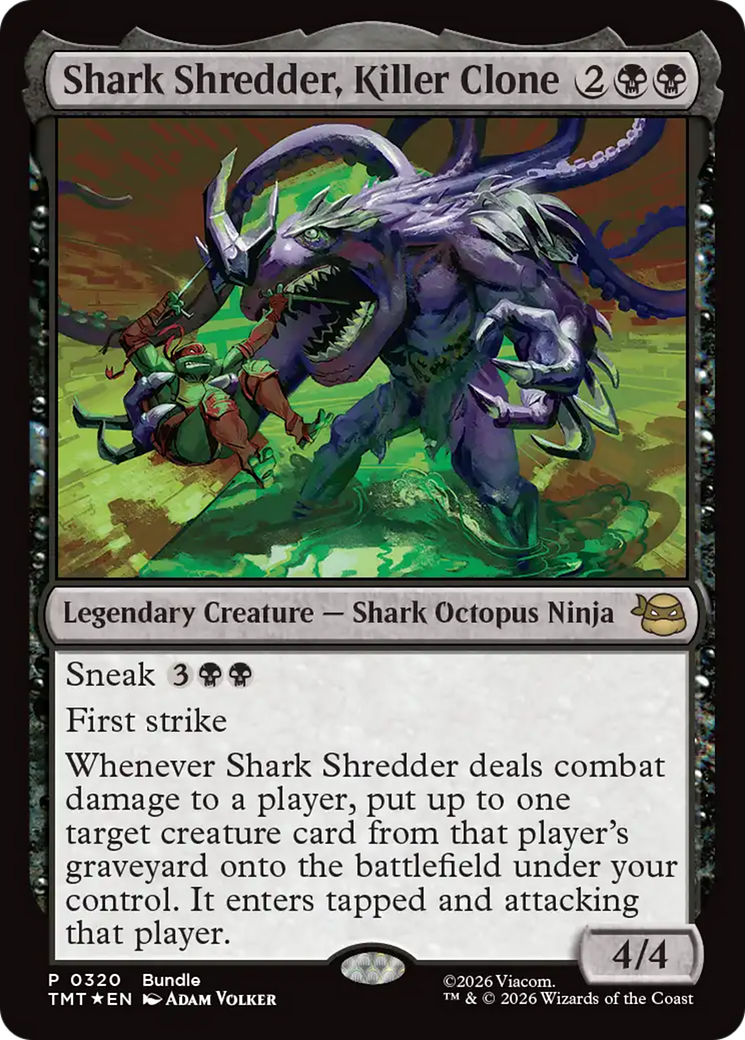 Shark Shredder, Killer Clone [Teenage Mutant Ninja Turtles Promos] | Magic Magpie