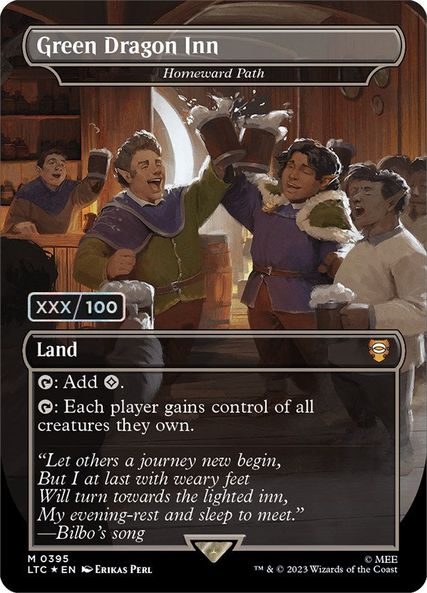 Green Dragon Inn - Homeward Path (Serialized) [The Lord of the Rings: Tales of Middle-Earth Commander] | Magic Magpie