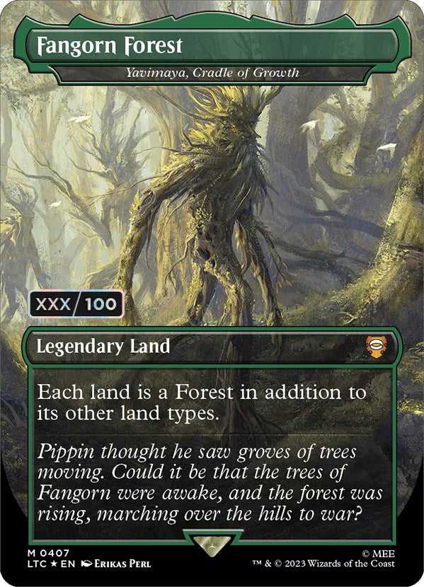 Fangorn Forest - Yavimaya, Cradle of Growth (Serialized) [The Lord of the Rings: Tales of Middle-Earth Commander] | Magic Magpie