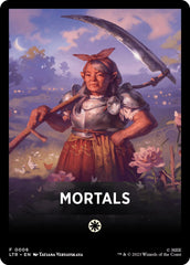 Mortals Theme Card [The Lord of the Rings: Tales of Middle-Earth] | Magic Magpie