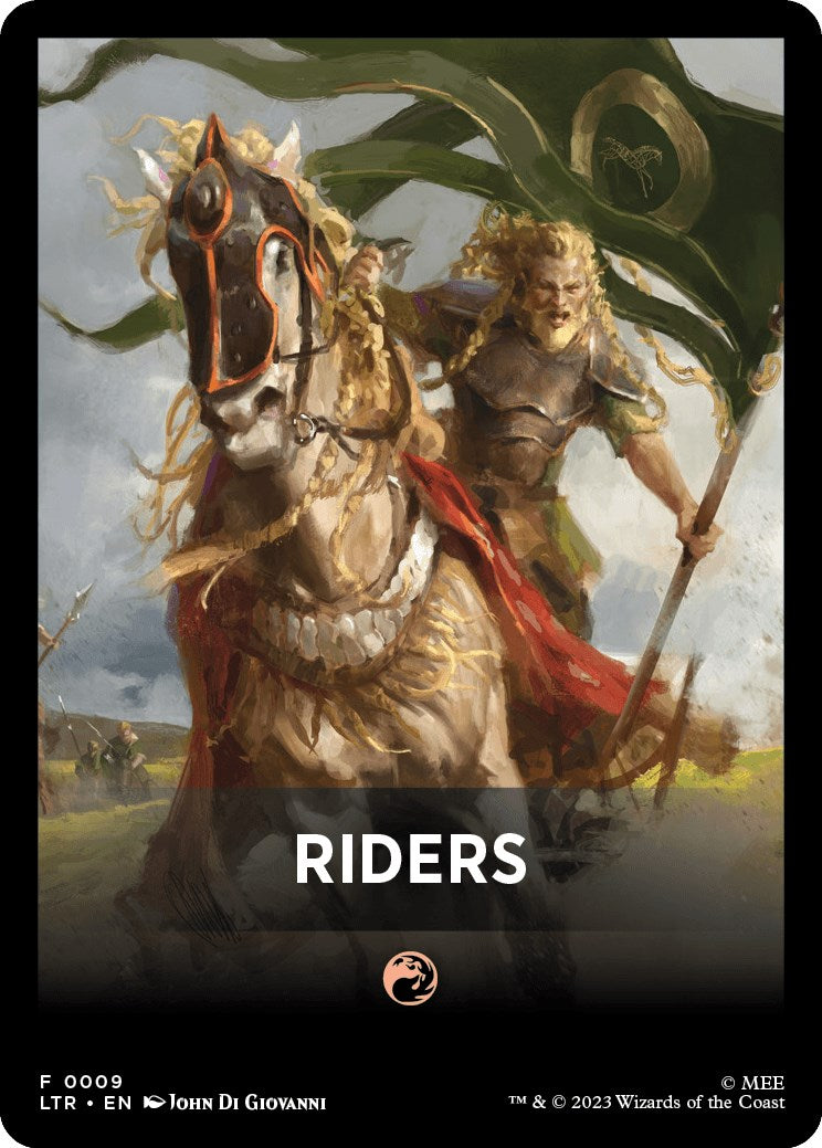 Riders Theme Card [The Lord of the Rings: Tales of Middle-Earth] | Magic Magpie