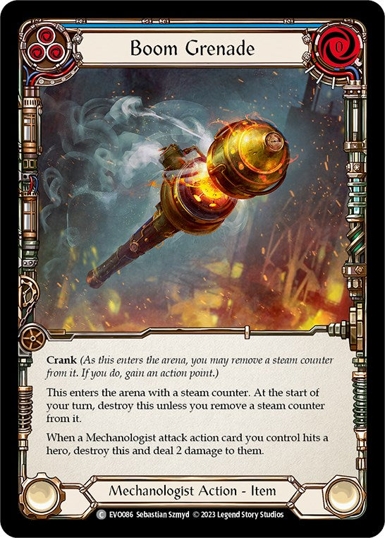Boom Grenade (Blue) [EVO086] (Bright Lights) | Magic Magpie
