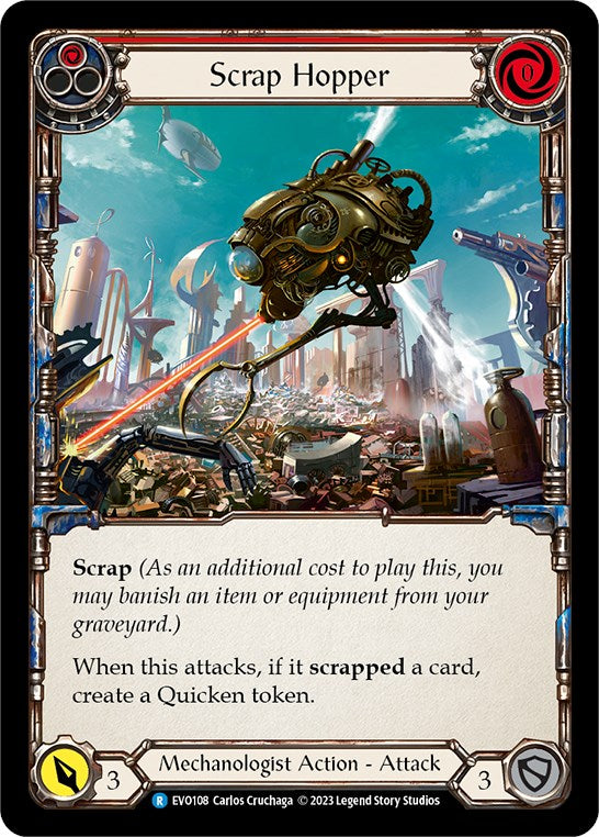 Scrap Hopper (Red) [EVO108] (Bright Lights) | Magic Magpie