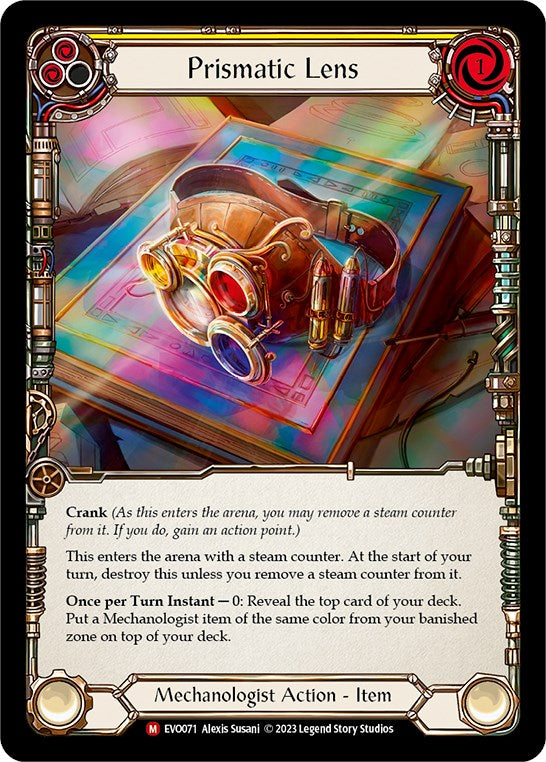 Prismatic Lens [EVO071] (Bright Lights)  Rainbow Foil | Magic Magpie