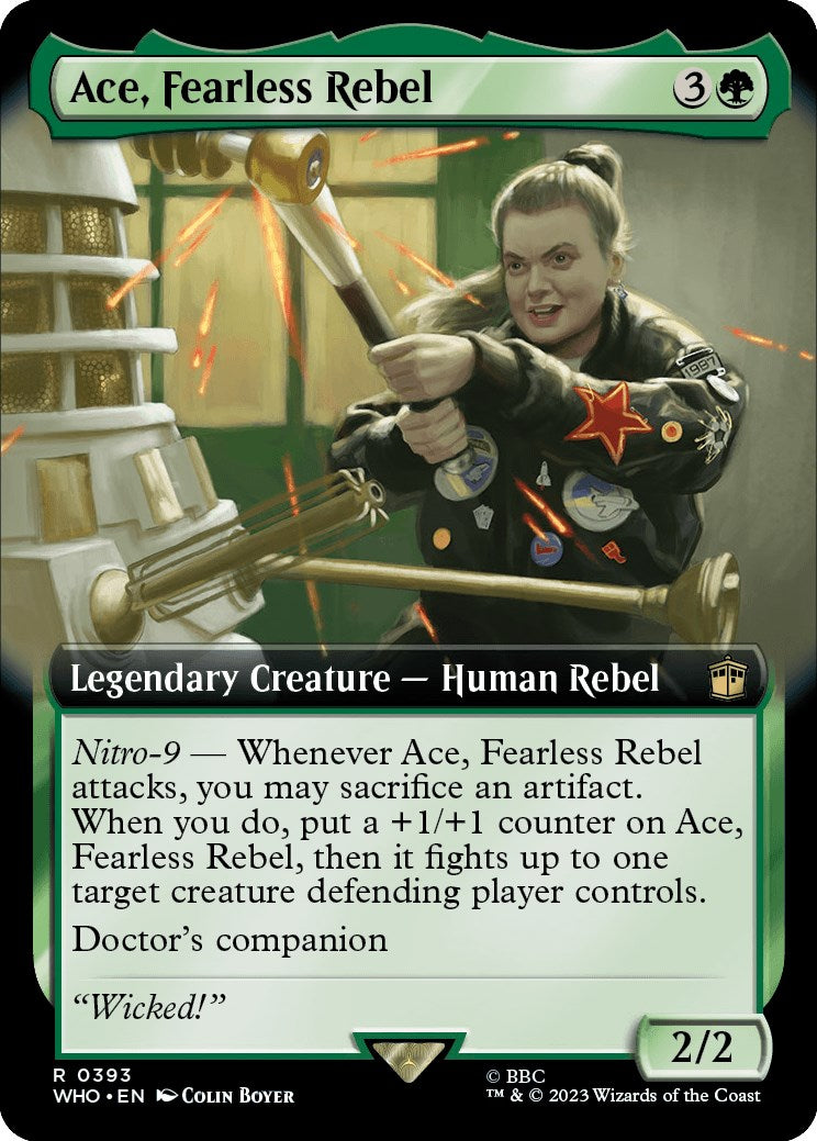 Ace, Fearless Rebel (Extended Art) [Doctor Who] | Magic Magpie