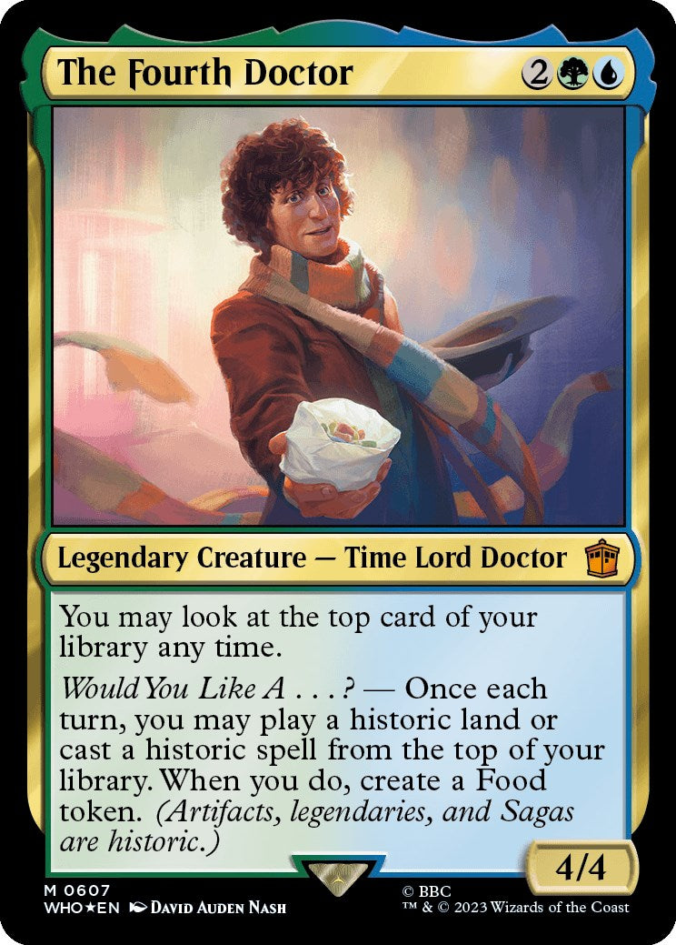 The Fourth Doctor (Surge Foil) [Doctor Who] | Magic Magpie